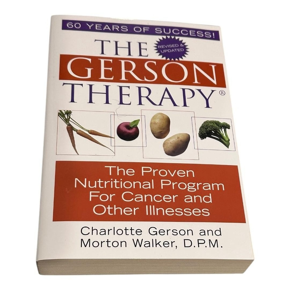 The Gerson Therapy Charlotte Gerson Walker 2006 Alternative Medicine Health PB
